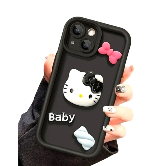 New Arrival!! HELLO KITTY Protective Durable iPhone Cover Case - Picture 3 of 5